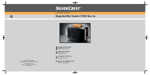 Manuale SilverCrest STOD 800 A1 Tostapane