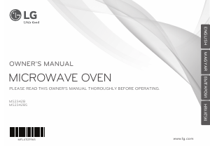 Handleiding LG MS2342BS Magnetron