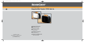 Mode d’emploi SilverCrest STOS 826 A1 Grille pain
