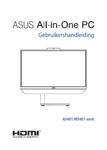 Handleiding Asus A5401WRA Zen AIO Desktop