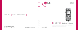 Manual LG B2070 Mobile Phone