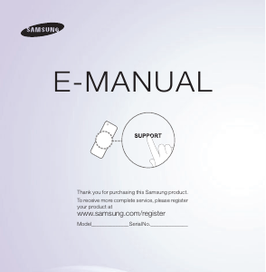 Manual Samsung UE46ES6547U LED Television