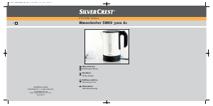 Bedienungsanleitung SilverCrest SWKK 3000 A1 Wasserkocher