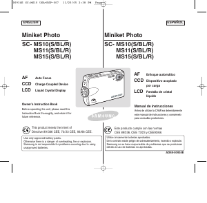 Manual Samsung SC-MS10S Digital Camera