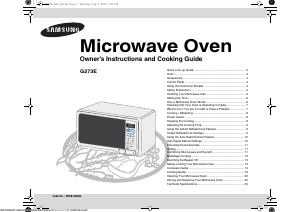 Handleiding Samsung G273E Magnetron
