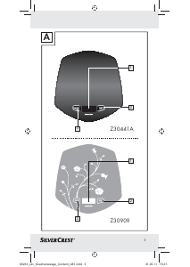 Bedienungsanleitung SilverCrest Z30441A Küchenwaage
