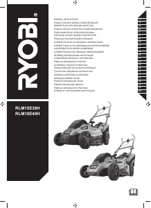 Manual Ryobi RLM15E36H Corta-relvas