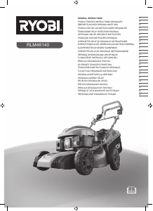 Manual Ryobi RLM46140 Corta-relvas