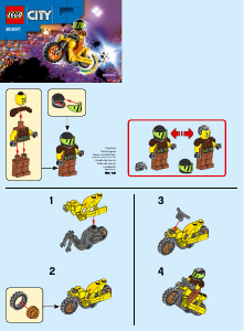Bedienungsanleitung Lego set 60297 City Power-Stuntbike