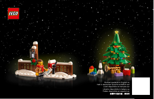 Mode d’emploi Lego set 10293 Creator La visite du Père Noël