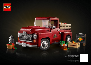 Manual Lego set 10290 Creator Pickup truck