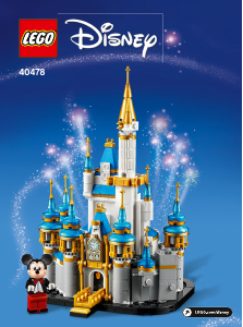 Brugsanvisning Lego set 40478 Disney Disney-minislot