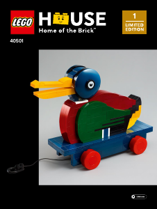 Manual Lego set 40501 Promotional Wooden duck