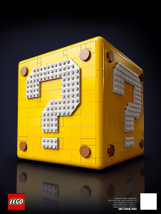 Bedienungsanleitung Lego set 71395 Super Mario Fragezeichen-Block aus Super Mario 64