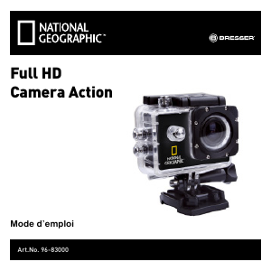 Mode d’emploi National Geographic 96-83000 Caméscope action
