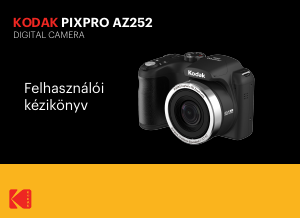 Használati útmutató Kodak PixPro AZ252 Digitális fényképezőgép