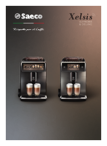 Manual Saeco SM8785 Xelsis Coffee Machine