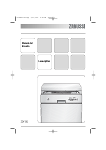 Manual de uso Zanussi ZDF301 Lavavajillas