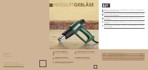 Bedienungsanleitung Parkside PHLG 600 Heissluftpistole