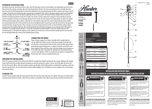 Handleiding Hunter 19203 Lochemeade Lamp