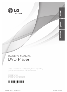 Handleiding LG DP527 DVD speler