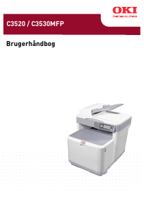 Brugsanvisning OKI C3530 Multifunktionsprinter