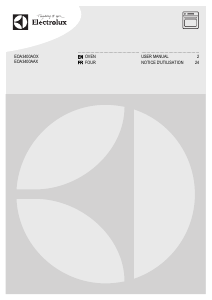 Mode d’emploi Electrolux EOA3400AOX Four