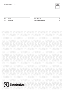 Manual Electrolux EOB2201DOX Oven