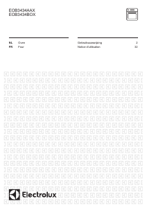 Mode d’emploi Electrolux EOB3434AAX Four