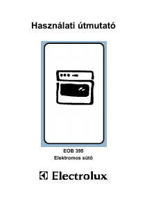 Használati útmutató Electrolux EOB395X Kemence