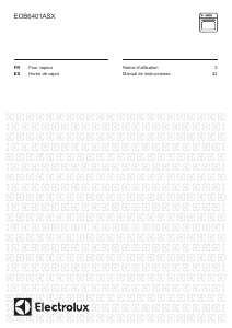 Mode d’emploi Electrolux EOB6401ASX Four