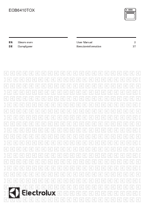 Manual Electrolux EOB6410TOX Oven