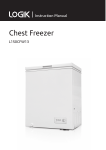 Manual Logik L150CFW13 Freezer