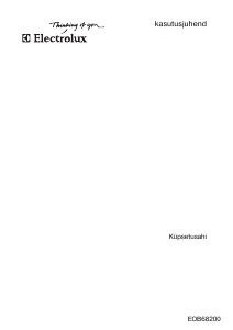 Kasutusjuhend Electrolux EOB68200X Ahi