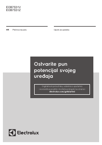 Priručnik Electrolux EOB7S31V Pećnica