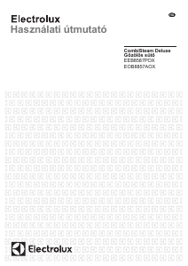 Használati útmutató Electrolux EOB8857AOX Kemence