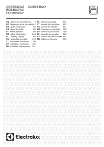 Manual Electrolux EOB8S39WX Forno
