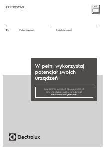 Instrukcja Electrolux EOB9S31WX Piekarnik