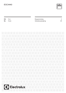 Handleiding Electrolux EOC4440AAX Oven