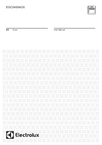 Manual Electrolux EOC5430AOX Oven