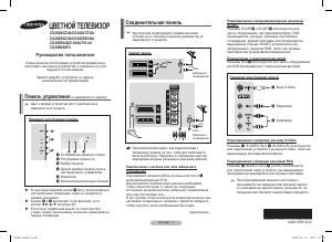 Руководство Samsung CS29A751J4 Телевизор