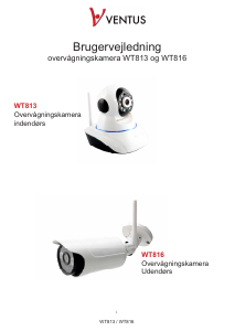 Brugsanvisning Ventus WT816 Overvågningskamera