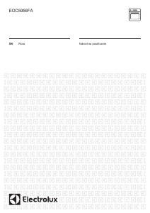 Návod Electrolux EOC5956FAX Rúra