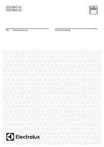 Instrukcja Electrolux EOC6H71X Piekarnik