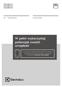 Instrukcja Electrolux EOC8P31X Piekarnik