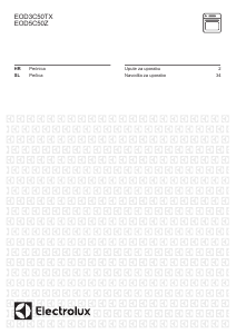 Priručnik Electrolux EOD3C50TX Pećnica