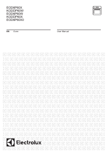 Manual Electrolux EOD6P60X Oven
