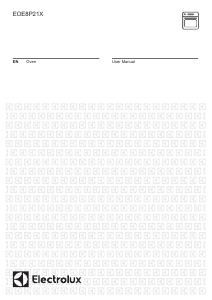 Manual Electrolux EOE8P21X Oven