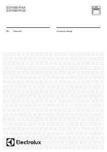 Instrukcja Electrolux EOY5851FOX Piekarnik