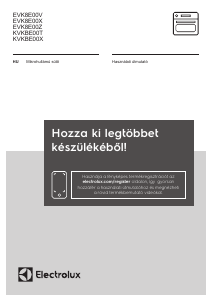 Használati útmutató Electrolux EVK8E00X Kemence